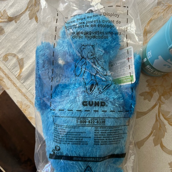 Toddler bundle. Book Cookie Monster stuffed and Stanley - Picture 3 of 5